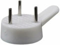 Galepromot 10Pcs White Plastic Non-Marking Wall Hooks for Hanging Home Decor by Deal US