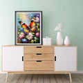 LYKEJI Butterfly Diamond Painting Kit 11.8x15.7 Inch Colorful 5D Full Round by Deal US