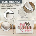 Nuckxy Best Grandma Ever Cosmetic Bag Pink Leopard Print by Deal US