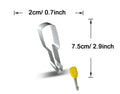 WJSYSHOP Screwdriver Shape Cookie Cutter Stainless Steel Silver by Deal US