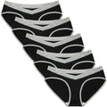 INNERSY Women's Maternity Underwear Cotton Soft Breathable 5 Pack Black Size S by Deal US