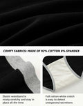 INNERSY Women's Maternity Underwear Cotton Soft Breathable 5 Pack Black Size S by Deal US