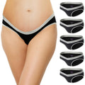INNERSY Women's Maternity Underwear Cotton Soft Breathable 5 Pack Black Size S by Deal US