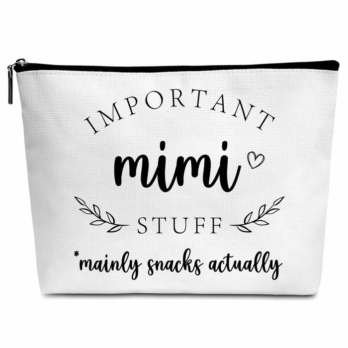 Gifts for Mimi Makeup Cosmetic Bag for Women Best Mimi Ever Grandma Gift C07 by Deal US
