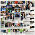 64PCS Poster Movie Vintage Stickers for Laptop and computer, Poster classic by Deal US