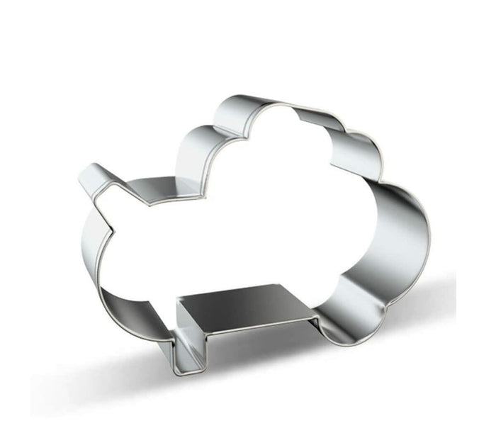WJSYSHOP Air Compressor Shape Cookie Cutter Stainless Steel Silver by Deal US