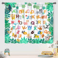 Lnepty Kids Alphabet ABC Curtains Woodland Animal Nursery 2pcs 42x45 by Deal US