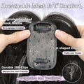 BUPPLER 360° 3D Hair Topper with Bangs for Thinning Hair 5x10 Brown Black by Deal US