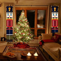 Nutcracker Christmas Banner Porch Sign Front Door Indoor Outdoor Decor by Deal US