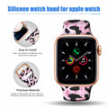 OIWZEF Silicone Band for Apple Watch 38-49mm Sport Strap Marble by Deal US