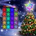 LED Christmas Tree Topper Star 9in Color Changing w/Remote USB Plug by Deal US
