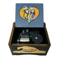 Wood Music Box Wind Up Laser Engraved Halloween Christmas Musical Gift by Deal US