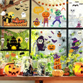 Halloween Decorations 743 PCS Window Clings 10 Sheets Large Double-Sided by Deal US