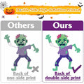 Halloween Decorations 743 PCS Window Clings 10 Sheets Large Double-Sided by Deal US