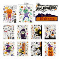 Halloween Decorations 743 PCS Window Clings 10 Sheets Large Double-Sided by Deal US