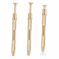 3 Pack 4 Claw Pick Up Tool Jeweler Parts Holder Tweezers Black by Deal US