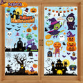 Halloween Decorations 743 PCS Window Clings 10 Sheets Large Double-Sided by Deal US