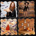 Maitys 36pcs Halloween Bat Cutouts Paper Wall Decor Stickers by Deal US