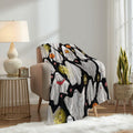 Christmas Red Truck Throw Blanket Cozy Flannel Couch Bed 80x60 by Deal US