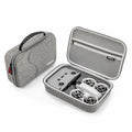 LiweiNova Portable PU Leather Case for DJI Neo Fly More Combo Black by Deal US
