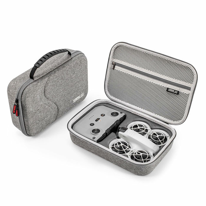 LiweiNova Portable PU Leather Case for DJI Neo Fly More Combo Black by Deal US