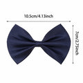 PPhtony 2pcs Satin Pre-Tied Bow Ties Adjustable Formal Tuxedo Purple by Deal US