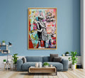 YYFARTFQ Graffiti Wall Art Canvas Poster Colorful Abstract Print 12x16 Unframed by Deal US