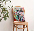 YYFARTFQ Graffiti Wall Art Canvas Poster Colorful Abstract Print 12x16 Unframed by Deal US