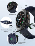 3 Pack Silicone Sport Band for Samsung Galaxy Watch Ultra 47mm by Deal US