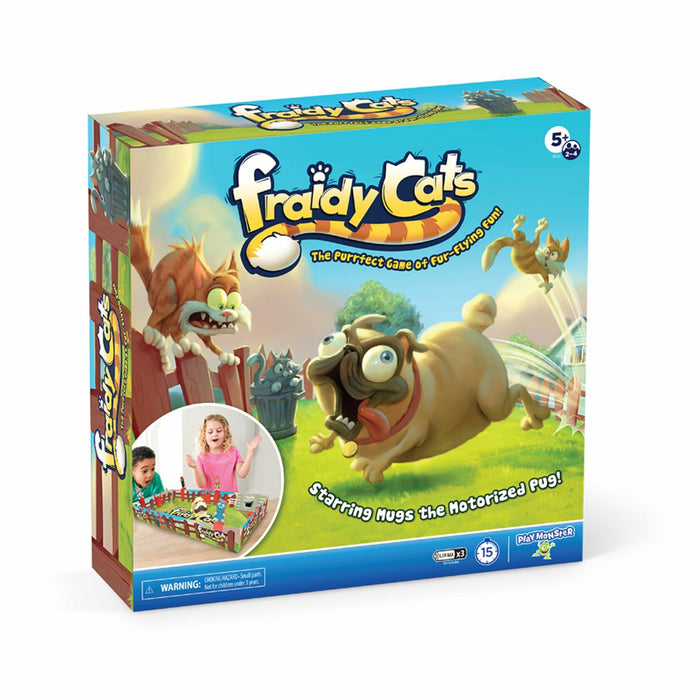 PlayMonster Fraidy Cats Interactive Kids Board Game Ages 5+ 2-4 Players by Deal US