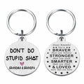 Viayen Teen Boys Valentines Day Gifts Keychain Love Grandpa and Grandma by Deal US