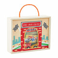Mud Pie Children Wood Racecar Boxed Set 3.5lbs Toy Gift by Deal US
