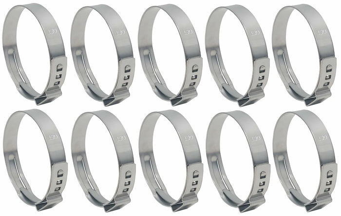 OCS Parts Oetiker Ear Clamps 167 Series 304 Stainless Steel 38.5mm 10 Pack by Deal US