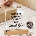 Funny Office Desk Sign - Humor Office Decor - Desk Decor for Office Cubicle - I by Deal US