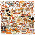 ZoiyTop 200pcs Halloween Vinyl Waterproof Cartoon Book Stickers Decals by Deal US