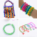 YUSLROB Rubber Band Bracelet Making Kit 2000+ Multi-Color Bands Kids by Deal US