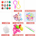 YUSLROB Rubber Band Bracelet Making Kit 2000+ Multi-Color Bands Kids by Deal US