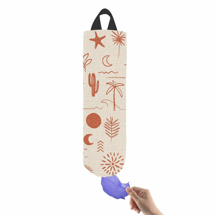 BRUAOWJF Plastic Bag Holder Durable Large Grocery Bag Dispenser Cute Boho by Deal US