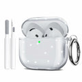 Maxjoy Silicone Case with Cleaner Kit & Keychain for Apple Airpods 4th Gen by Deal US