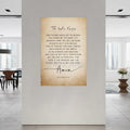 Generic The Lord's Prayer Bible Verse Canvas Wall Art 12x18in Unframed by Deal US
