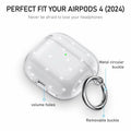 Maxjoy Silicone Case with Cleaner Kit & Keychain for Apple Airpods 4th Gen by Deal US