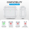 Maxjoy Silicone Case with Cleaner Kit & Keychain for Apple Airpods 4th Gen by Deal US