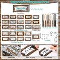 Fulmoon 86 Pc Class Jobs Pocket Chart Set Teacher Helper Home Sweet by Deal US