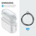 Maxjoy Silicone Case with Cleaner Kit & Keychain for Apple Airpods 4th Gen by Deal US