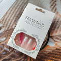 YEFIUO Pink Press On Nails 24 Pcs Long Square Full Cover Acrylic Set by Deal US