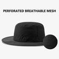 UVSAI UPF 50+ Bucket Sun Hat Laser Mesh Cooling Adjustable Black by Deal US