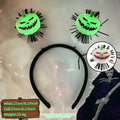 Kistreao Halloween Luminous Pumpkin Headband Glow Dark C-Pumpkin 1Pc Size M by Deal US