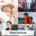 MUSICOZY Bluetooth 5.3 Sleep Earbuds Wireless Lightweight Silicone Ear Plugs by Deal US