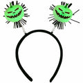 Kistreao Halloween Luminous Pumpkin Headband Glow Dark C-Pumpkin 1Pc Size M by Deal US