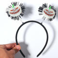 Kistreao Halloween Luminous Pumpkin Headband Glow Dark C-Pumpkin 1Pc Size M by Deal US